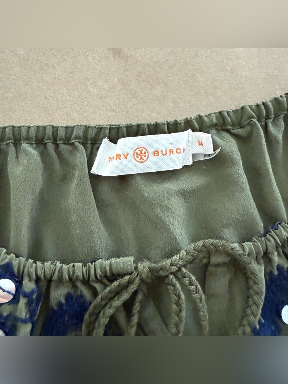 Tory Burch Camille Top - Picture 6 of 9